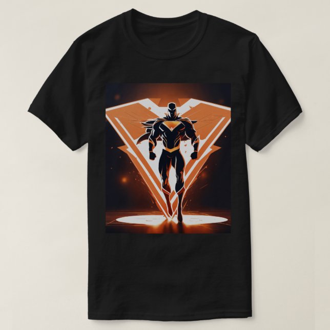 Camiseta de superhéroe (Diseño del anverso)