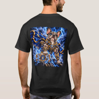 Camiseta de superhéroe del perro de trueno Frenchi