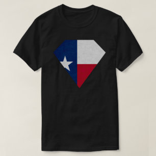 Camiseta de superhéroe fuerte de Texas