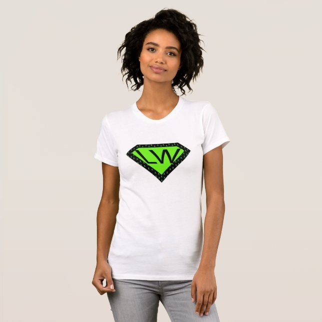 Camiseta de superhéroe guerrero de la enfermedad d (Anverso completo)