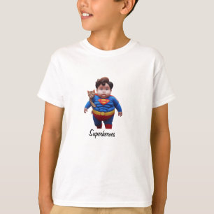 Camiseta De Superhéroes Infantil