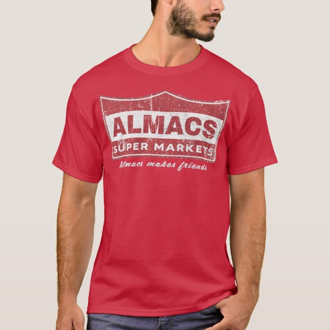 Camiseta de supermercado Almacs - Mentes y mujeres (Anverso)