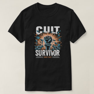 Camiseta de superviviente de culto | Libertad | Re