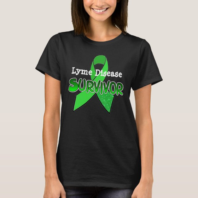 Camiseta de superviviente de la enfermedad de Lyme (Anverso)