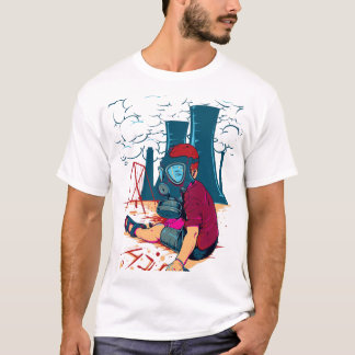 Camiseta de Superviviente en un Mundo Tóxico