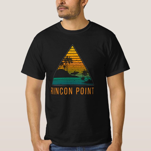 Camiseta de surf de la playa de Rincon  (Anverso)