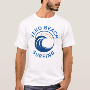 Camiseta de surf de Vero Beach Florida para hombre