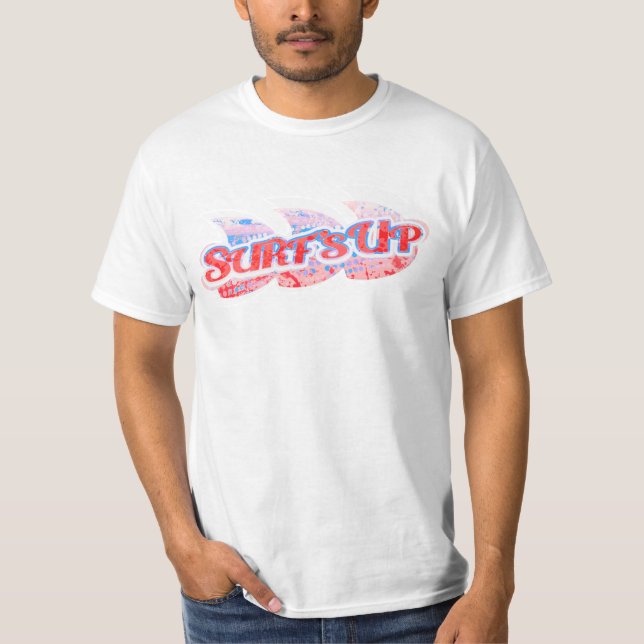 Camiseta de surf masculina de Surf's Up (Anverso)