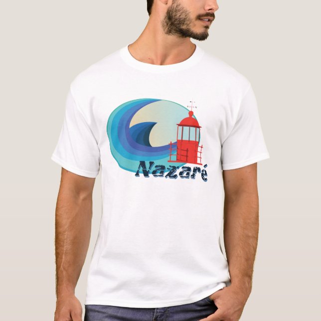 Camiseta de Surf Nazare (Anverso)