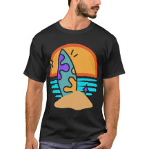 Camiseta de surfista