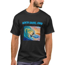 Camiseta de surfista de personalizable