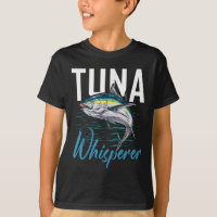 Camiseta de Susurrador de Atún Ropa de Pesca de Ma