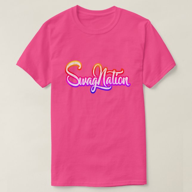 Camiseta de Swag Nation (Diseño del anverso)