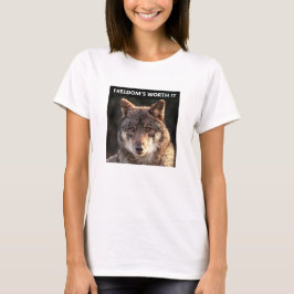 Camiseta de T-Wolf (ligera) que vale la pena