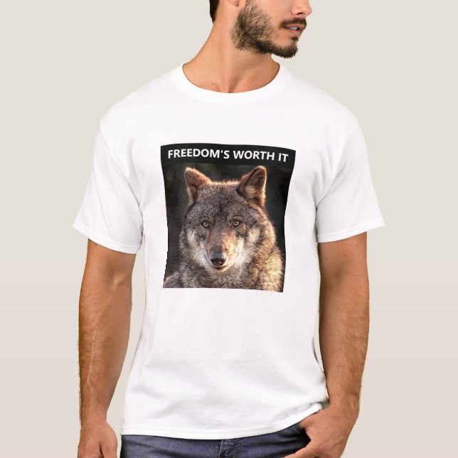 Camiseta de T-Wolf (ligera) que vale la pena (Anverso)
