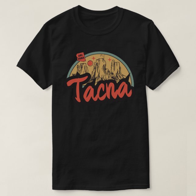 Camiseta de Tacna, Arizona (Diseño del anverso)