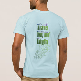 Camiseta De tal manera