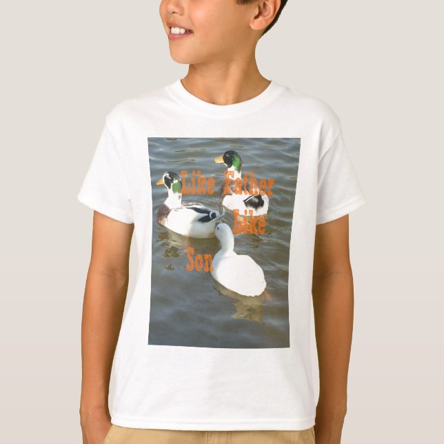 Camiseta De tal palo, tal astilla. (Anverso)