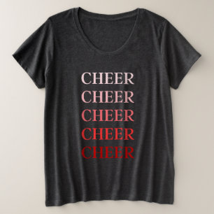 Camiseta de talla de Cheque Women Plus
