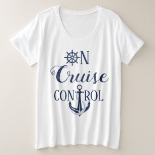 Camiseta de Talla Grande para Mujeres en Control d