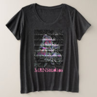 Camiseta de Talla Grande Techno Bouquet