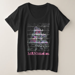 Camiseta de talla grande Techno Bouquet Plus