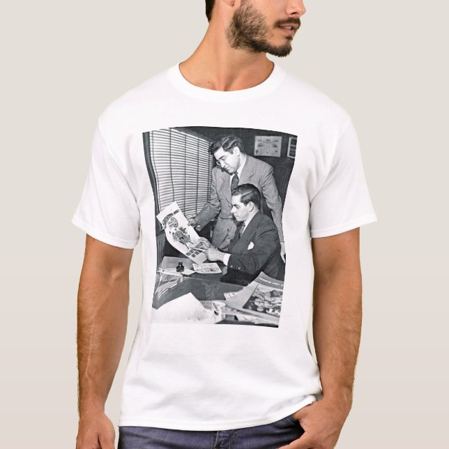 Camiseta DE TAMAÑO DE LIBRO DE COMIC 1939 (Anverso)