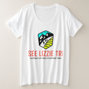 Camiseta de tamaño más grande para mujeres - Ver