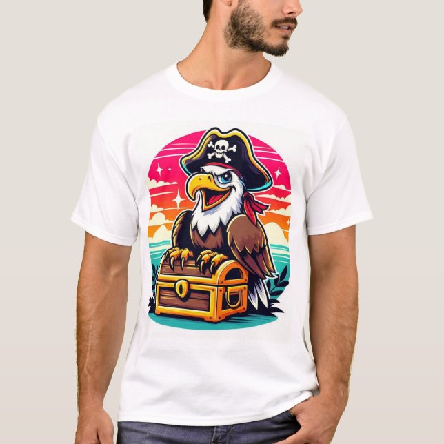 Camiseta de tamaño medio elegante y de moda (Anverso)