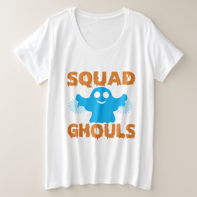 Camiseta de tamaño Squad Ghouls Plus (Anverso del diseño)