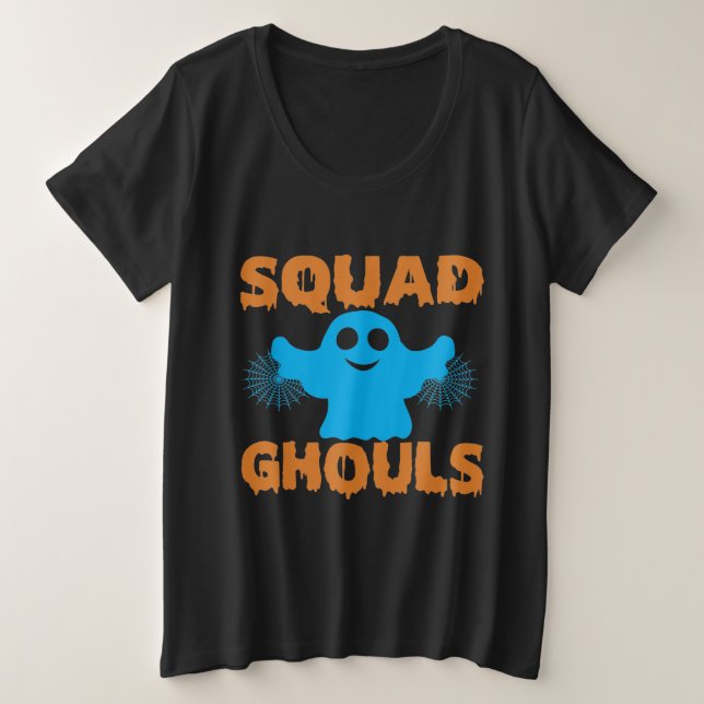 Camiseta de tamaño Squad Ghouls Plus (Anverso del diseño)