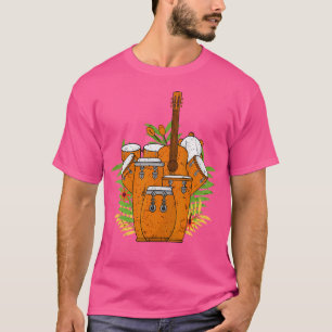 Camiseta de tambor de Conga