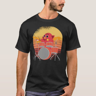 Camiseta de tambor de la estrella Nyango camiseta 