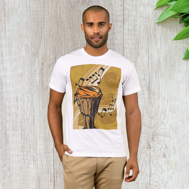 Camiseta de tambor para hombres (Subido por el creador)