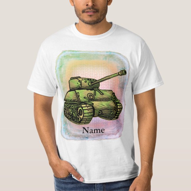 Camiseta de tanque militar (Anverso)