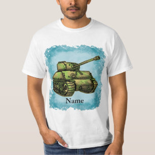 Camiseta de tanque militar