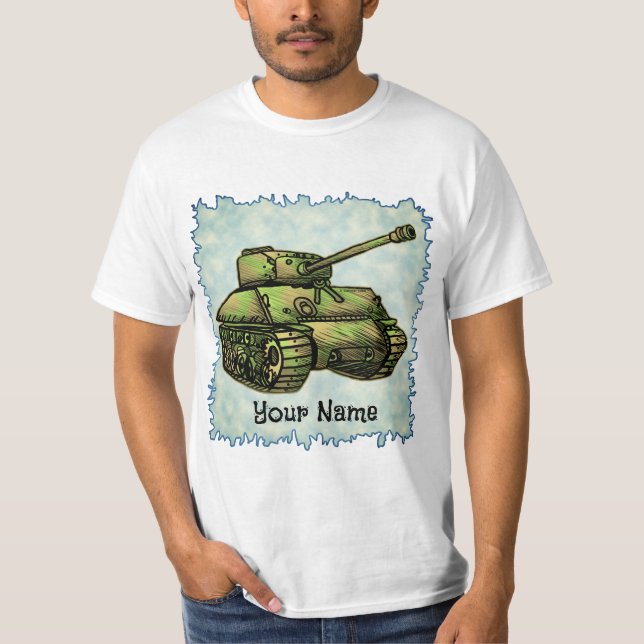 Camiseta de tanque militar (Anverso)