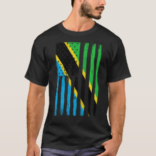 camiseta de tanzania africana camiseta de la bande