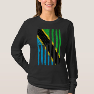 camiseta de tanzania africana camiseta de la bande