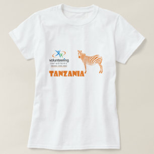 Camiseta de Tanzania - ofrecerse voluntariamente