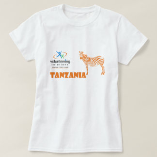 Camiseta de Tanzania - ofrecerse voluntariamente