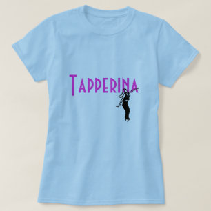 Camiseta de Tapperina (rosas fuertes)
