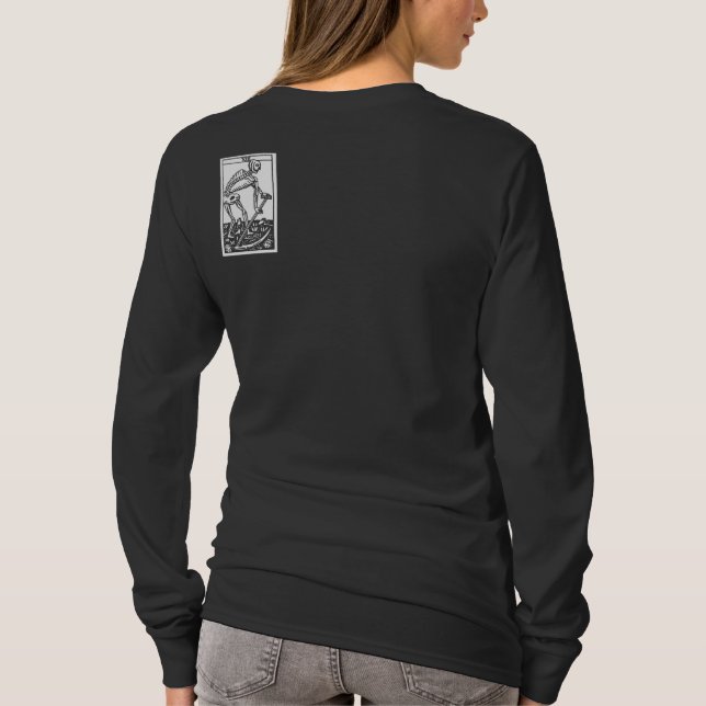 Camiseta de Tarot de la muerte (Reverso)