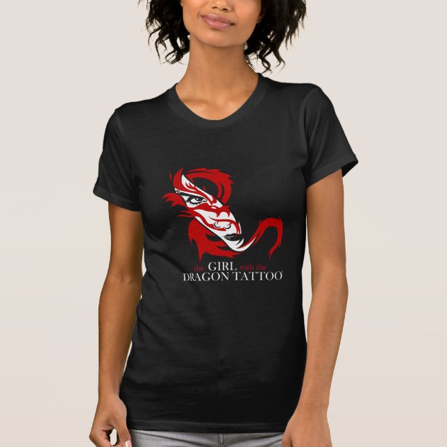 Camiseta de Tatto del dragón de Lisbeth Salander (Anverso)