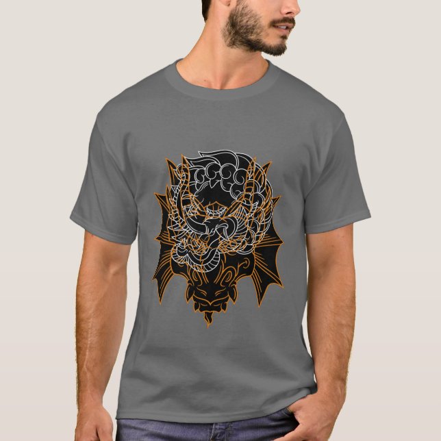 Camiseta De Tattoo Designer Para Hombres (Anverso)