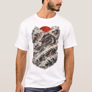 Camiseta de tatuaje de dragón japonés – Irezu trad