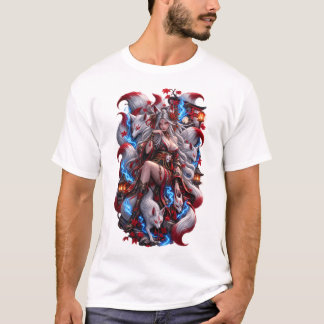 Camiseta de tatuaje de guerrero Oni japonés | Irez