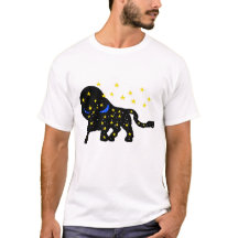 Camiseta de Tauro – Tee de signo de toro minimalis