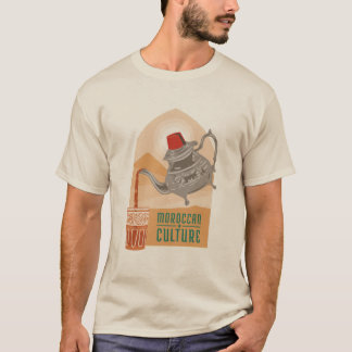 Camiseta de té de barad marroquí