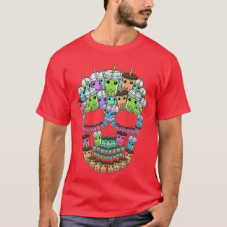 Camiseta de té de burbuja Hombres Boba Tea Regalo